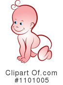 Baby Clipart #1101005 by Lal Perera