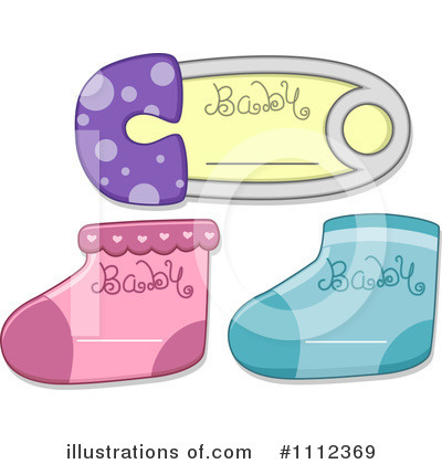 Royalty-Free (RF) Baby Clipart Illustration by BNP Design Studio - Stock Sample #1112369