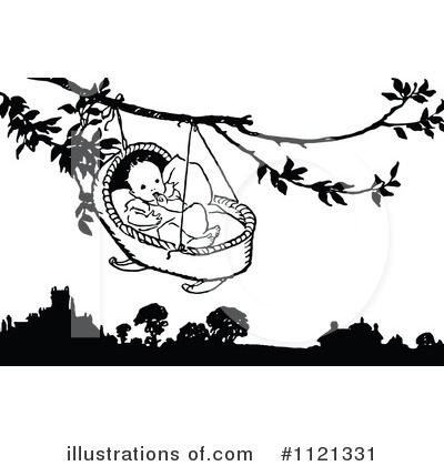 Royalty-Free (RF) Baby Clipart Illustration by Prawny Vintage - Stock Sample #1121331