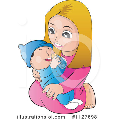 Royalty-Free (RF) Baby Clipart Illustration by YUHAIZAN YUNUS - Stock Sample #1127698