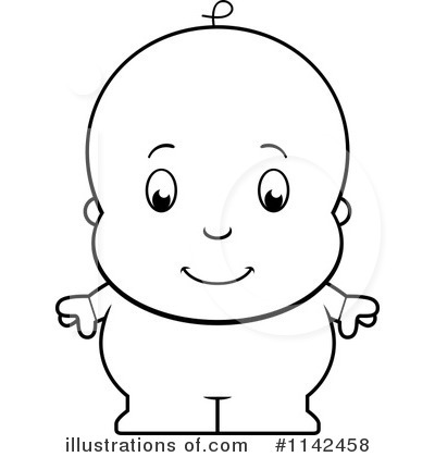 Royalty-Free (RF) Baby Clipart Illustration by Cory Thoman - Stock Sample #1142458