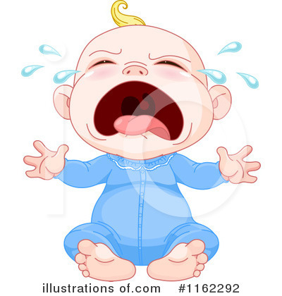 Crying Baby Clipart #1162292 by Pushkin