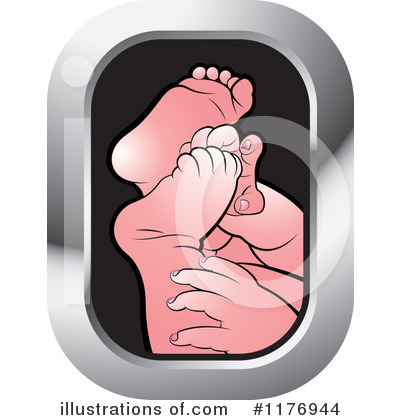 Royalty-Free (RF) Baby Clipart Illustration by Lal Perera - Stock Sample #1176944