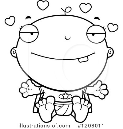 Super Baby Clipart #1208011 by Cory Thoman