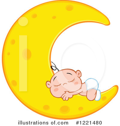 Royalty-Free (RF) Baby Clipart Illustration by Hit Toon - Stock Sample #1221480