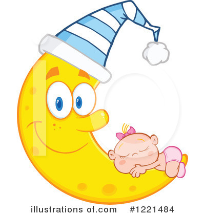 Royalty-Free (RF) Baby Clipart Illustration by Hit Toon - Stock Sample #1221484