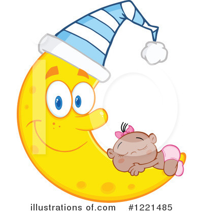 Royalty-Free (RF) Baby Clipart Illustration by Hit Toon - Stock Sample #1221485