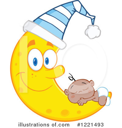 Royalty-Free (RF) Baby Clipart Illustration by Hit Toon - Stock Sample #1221493