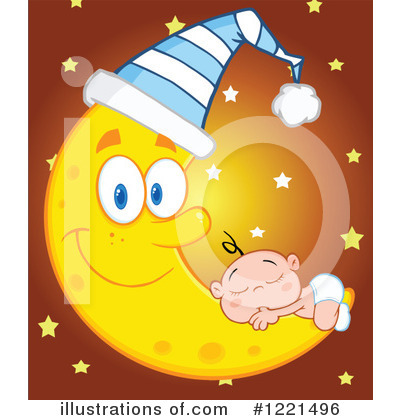 Royalty-Free (RF) Baby Clipart Illustration by Hit Toon - Stock Sample #1221496