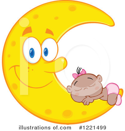 Royalty-Free (RF) Baby Clipart Illustration by Hit Toon - Stock Sample #1221499