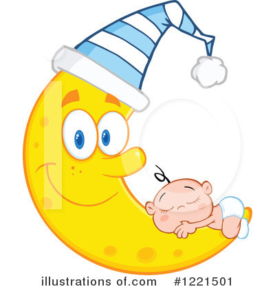 Royalty-Free (RF) Baby Clipart Illustration by Hit Toon - Stock Sample #1221501