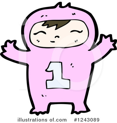 Baby Clipart #1243089 by lineartestpilot