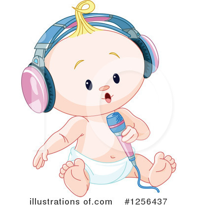 Royalty-Free (RF) Baby Clipart Illustration by Pushkin - Stock Sample #1256437