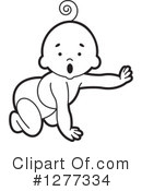 Baby Clipart #1277334 by Lal Perera