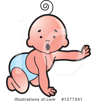 Royalty-Free (RF) Baby Clipart Illustration by Lal Perera - Stock Sample #1277341