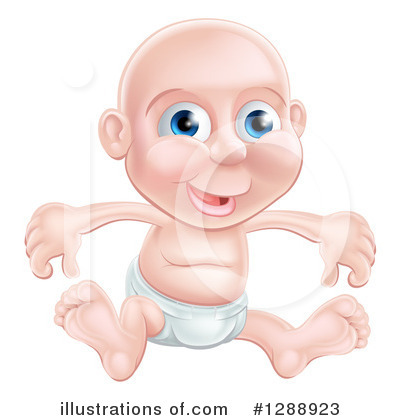 Diaper Clipart #1288923 by AtStockIllustration