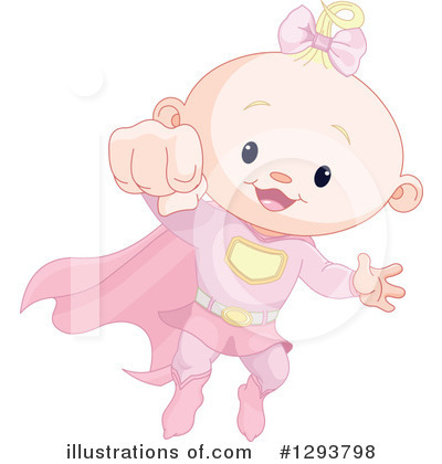 Baby Girl Clipart #1293798 by Pushkin