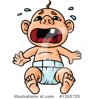 Royalty-Free (RF) Baby Clipart Illustration by Vector Tradition SM - Stock Sample #1355725