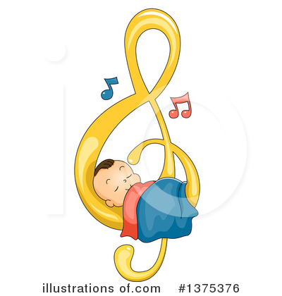 Music Notes Clipart #1375376 by BNP Design Studio