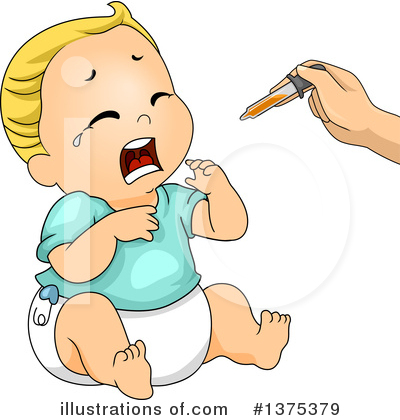 White Baby Clipart #1375379 by BNP Design Studio