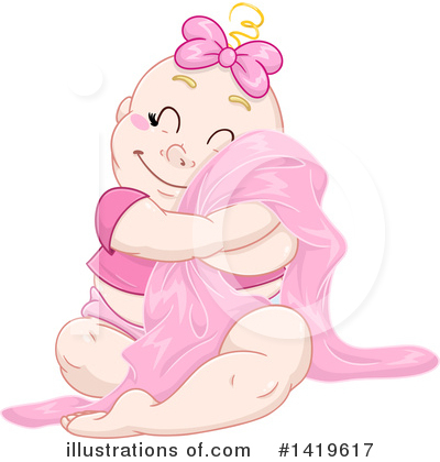 Royalty-Free (RF) Baby Clipart Illustration by Liron Peer - Stock Sample #1419617