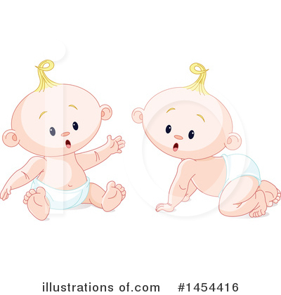 Royalty-Free (RF) Baby Clipart Illustration by Pushkin - Stock Sample #1454416
