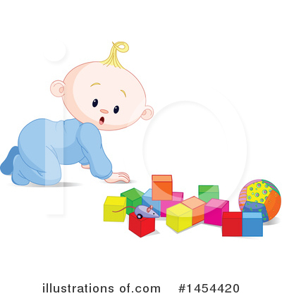 Royalty-Free (RF) Baby Clipart Illustration by Pushkin - Stock Sample #1454420