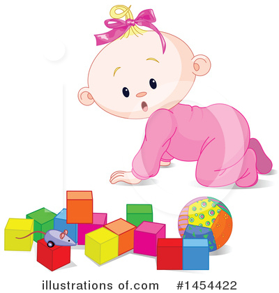 Royalty-Free (RF) Baby Clipart Illustration by Pushkin - Stock Sample #1454422