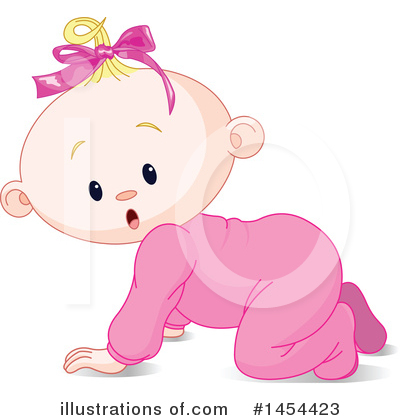 Royalty-Free (RF) Baby Clipart Illustration by Pushkin - Stock Sample #1454423