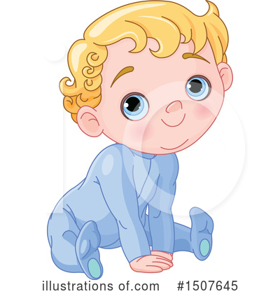 Royalty-Free (RF) Baby Clipart Illustration by Pushkin - Stock Sample #1507645