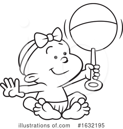 Royalty-Free (RF) Baby Clipart Illustration by Johnny Sajem - Stock Sample #1632195