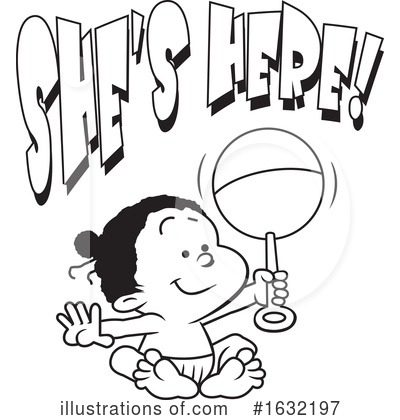 Royalty-Free (RF) Baby Clipart Illustration by Johnny Sajem - Stock Sample #1632197