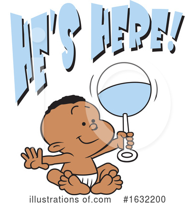 Royalty-Free (RF) Baby Clipart Illustration by Johnny Sajem - Stock Sample #1632200