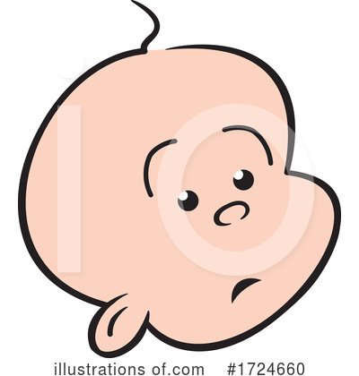 Royalty-Free (RF) Baby Clipart Illustration by Johnny Sajem - Stock Sample #1724660