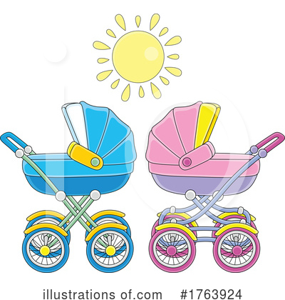 Baby Items Clipart #1763924 by Alex Bannykh