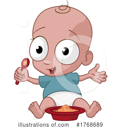 Royalty-Free (RF) Baby Clipart Illustration by AtStockIllustration - Stock Sample #1768689