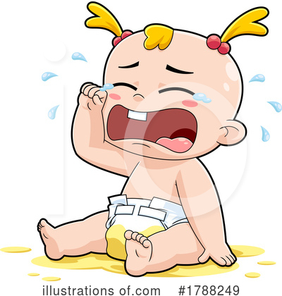 Diaper Clipart #1788249 by Hit Toon