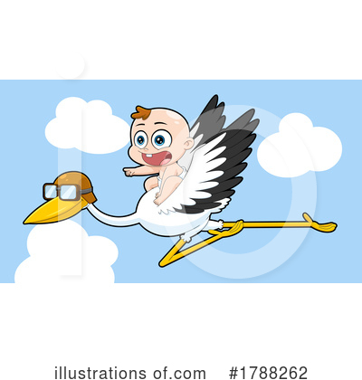 Royalty-Free (RF) Baby Clipart Illustration by Hit Toon - Stock Sample #1788262