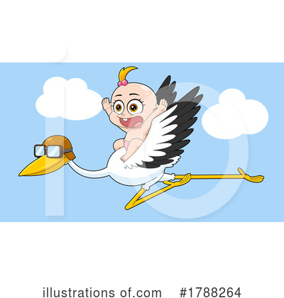 Royalty-Free (RF) Baby Clipart Illustration by Hit Toon - Stock Sample #1788264