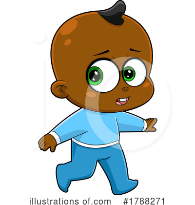 Royalty-Free (RF) Baby Clipart Illustration by Hit Toon - Stock Sample #1788271
