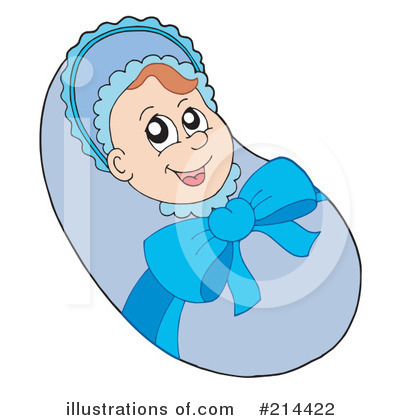 Royalty-Free (RF) Baby Clipart Illustration by visekart - Stock Sample #214422