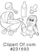 Baby Clipart #231693 by visekart