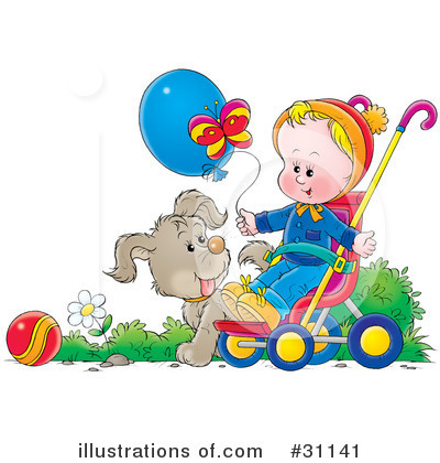 Royalty-Free (RF) Baby Clipart Illustration by Alex Bannykh - Stock Sample #31141