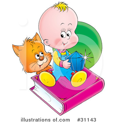Royalty-Free (RF) Baby Clipart Illustration by Alex Bannykh - Stock Sample #31143