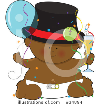 New Year Clipart #34894 by Maria Bell