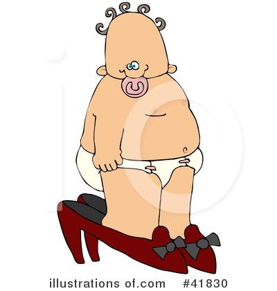 Royalty-Free (RF) Baby Clipart Illustration by djart - Stock Sample #41830