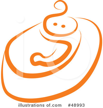 Royalty-Free (RF) Baby Clipart Illustration by Prawny - Stock Sample #48993