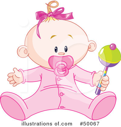 Royalty-Free (RF) Baby Clipart Illustration by Pushkin - Stock Sample #50067