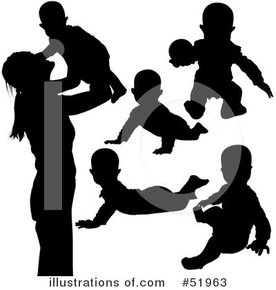 Royalty-Free (RF) Baby Clipart Illustration by dero - Stock Sample #51963