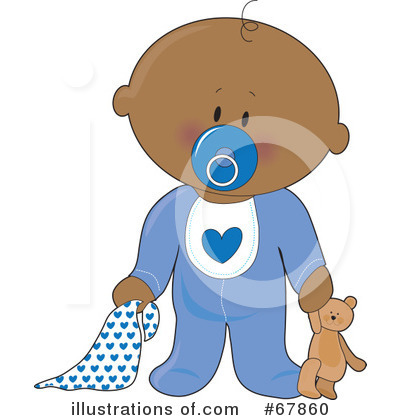 Royalty-Free (RF) Baby Clipart Illustration by Maria Bell - Stock Sample #67860